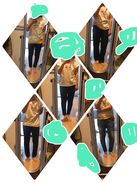 「haco!（ハコ）のアイテム（その他パンツ、ブラック系）」を使った、マンゴーパインソースさん（レディース・158cm）の秋コーディネート