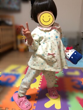 「スリッパ」｜「アイテム（その他）」を使った、マンゴーパインソースさん（レディース・158cm）の秋コーディネート