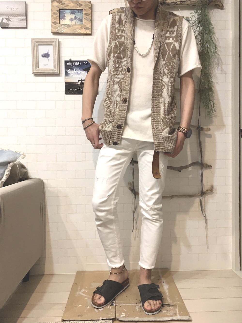 goaのベストを使ったメンズ人気ファッションコーディネート - WEAR