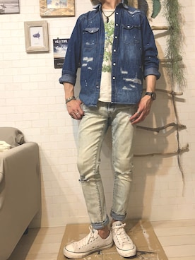 kibecchiさん（メンズ・170cm）の夏コーディネート