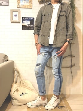 kibecchiさん（メンズ・170cm）の夏コーディネート