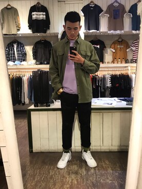 Hank x Wangさんのコーディネート