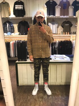 Hank x Wangさんのコーディネート