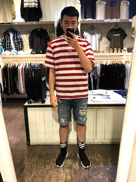 Hank x Wangさんのコーディネート