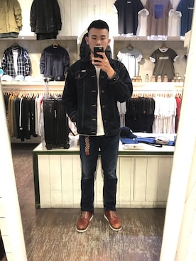 Hank x Wangさんのコーディネート