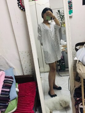 「PULL&BEAR（プルアンドベア）のアイテム（ワンピース/ドレス）」を使った、unnamed1さん（レディース・168cm）の春コーディネート