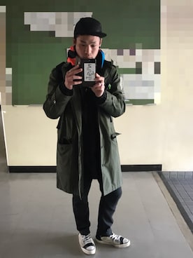 「A vontage（アボンタージュ）のアイテム」を使った、Masaya Araiさん（メンズ・170cm）の春コーディネート