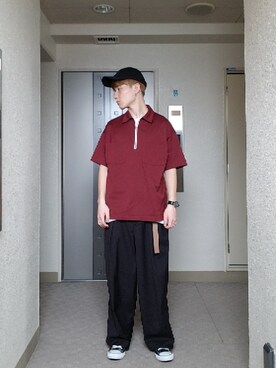 「A vontage（アボンタージュ）のアイテム」を使った、キヨ【相互フォロー】さん（メンズ・170cm）の春コーディネート