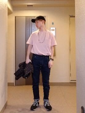 「A vontage（アボンタージュ）のアイテム」を使った、キヨ【相互フォロー】さん（メンズ・170cm）の春コーディネート