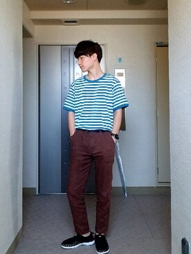 キヨ【相互フォロー】さん（メンズ・170cm）の夏コーディネート