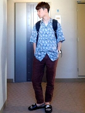 キヨ【相互フォロー】さん（メンズ・170cm）の夏コーディネート