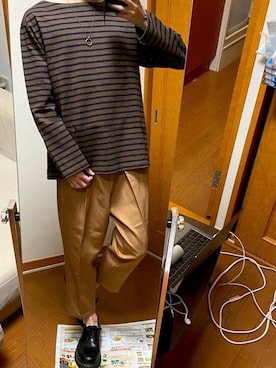 フラペチーノさん（メンズ・163cm）の春コーディネート