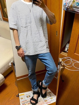 フラペチーノさん（メンズ・163cm）の夏コーディネート