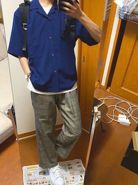 フラペチーノさん（メンズ・163cm）の夏コーディネート