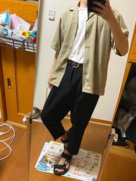 フラペチーノさん（メンズ・163cm）の夏コーディネート