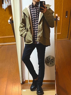 フラペチーノさん（メンズ・163cm）の秋コーディネート