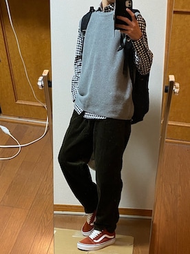 フラペチーノさん（メンズ・163cm）の秋コーディネート