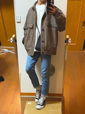 フラペチーノさん(メンズ・163cm)の冬コーディネート