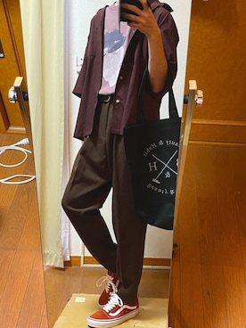 フラペチーノさん（メンズ・163cm）の夏コーディネート