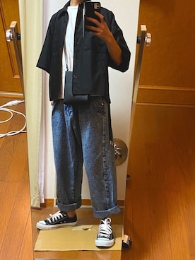 フラペチーノさん（メンズ・163cm）の夏コーディネート