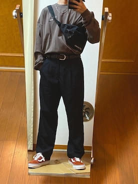 フラペチーノさん（メンズ・163cm）の秋コーディネート