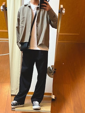 フラペチーノさん（メンズ・163cm）の秋コーディネート