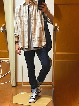 フラペチーノさん（メンズ・163cm）の秋コーディネート