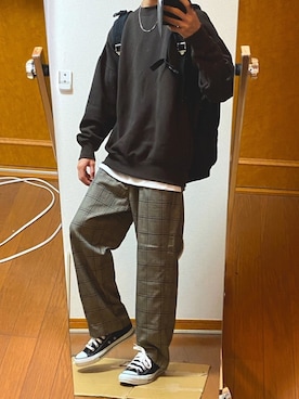 フラペチーノさん（メンズ・163cm）の秋コーディネート