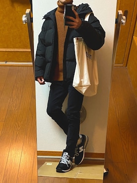 フラペチーノさん（メンズ・163cm）の冬コーディネート