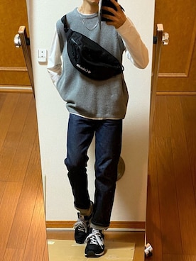 フラペチーノさん（メンズ・163cm）の春コーディネート