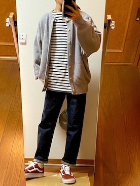 「CASPER JOHN AIVER（キャスパージョンアイバー）のアイテム（アクセサリー）」を使った、フラペチーノさん（メンズ・163cm）の春コーディネート