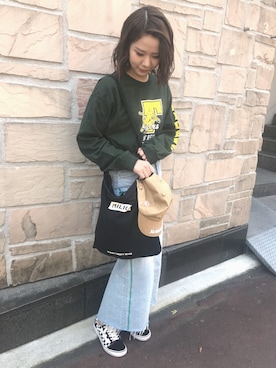 なつこさん（レディース・166cm）の春コーディネート