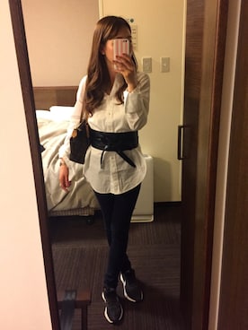 「足利フラワーパーク」｜치에♡さん（レディース・159cm）の春コーディネート