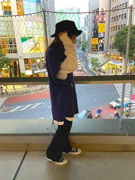 nnozomiiiさん（レディース・154cm）の秋コーディネート