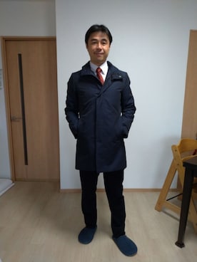 「Calvin Klein PLATINUM（カルバン・クライン プラティナム）のアイテム（ジャケット/アウター）」を使った、ハルさん（メンズ・175cm）の冬コーディネート