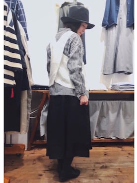 「YARRA（ヤラ）のアイテム」を使った、YARRA吉祥寺店さん（レディース・153cm）の冬コーディネート