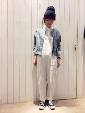 「YARRA（ヤラ）のアイテム」を使った、YARRA吉祥寺店さん（レディース・159cm）の冬コーディネート