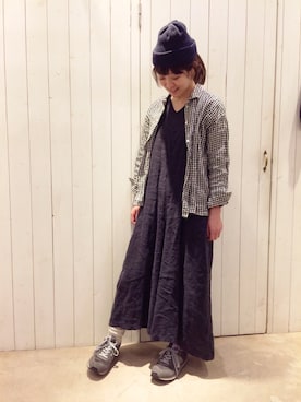 「YARRA（ヤラ）のアイテム」を使った、YARRA吉祥寺店さん（レディース・159cm）の冬コーディネート