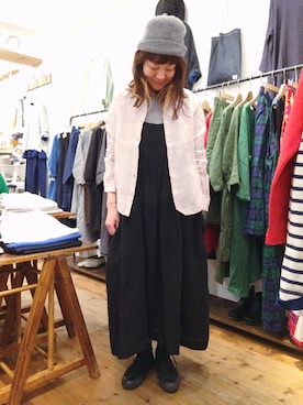 「YARRA（ヤラ）のアイテム」を使った、YARRA吉祥寺店さん（レディース・159cm）の春コーディネート