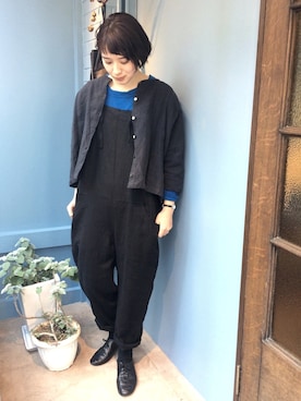 「YARRA（ヤラ）のアイテム」を使った、YARRA吉祥寺店さん（レディース・158cm）の春コーディネート