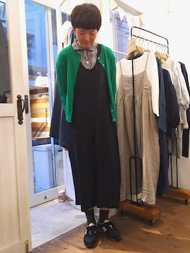「YARRA（ヤラ）のアイテム」を使った、YARRA吉祥寺店さん（レディース・170cm）の春コーディネート