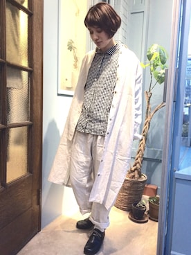 「Doシンプル部」｜「アイテム（ブーティ）」を使った、YARRA吉祥寺店さん（レディース・158cm）の春コーディネート
