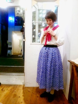 「YARRA（ヤラ）のアイテム」を使った、YARRA吉祥寺店さん（レディース・158cm）の春コーディネート