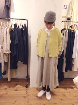 「YARRA（ヤラ）のアイテム」を使った、YARRA吉祥寺店さん（レディース・159cm）の春コーディネート