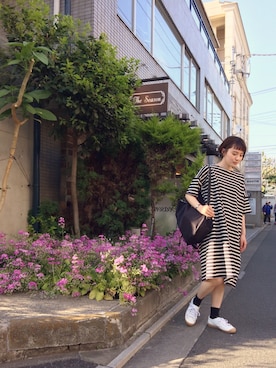 「YARRA（ヤラ）のアイテム」を使った、YARRA吉祥寺店さん（レディース・159cm）の春コーディネート