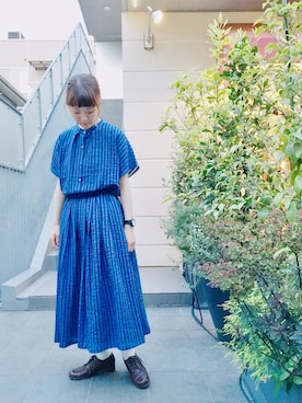 「YARRA（ヤラ）のアイテム」を使った、YARRA吉祥寺店さん（レディース・159cm）の春コーディネート
