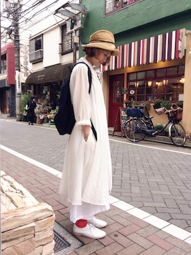 「YARRA（ヤラ）のアイテム」を使った、YARRA吉祥寺店さん（レディース・159cm）の夏コーディネート