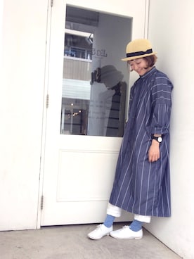 「YARRA（ヤラ）のアイテム」を使った、YARRA吉祥寺店さん（レディース・159cm）の夏コーディネート
