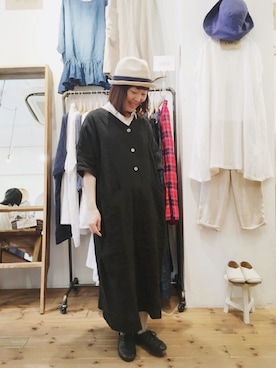 「YARRA（ヤラ）のアイテム」を使った、YARRA吉祥寺店さん（レディース・153cm）の夏コーディネート