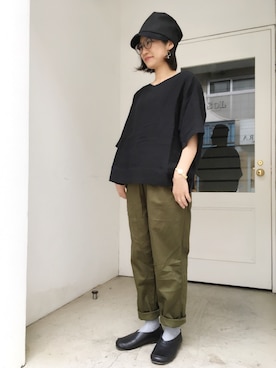 「YARRA（ヤラ）のアイテム」を使った、YARRA吉祥寺店さん（レディース・158cm）の夏コーディネート